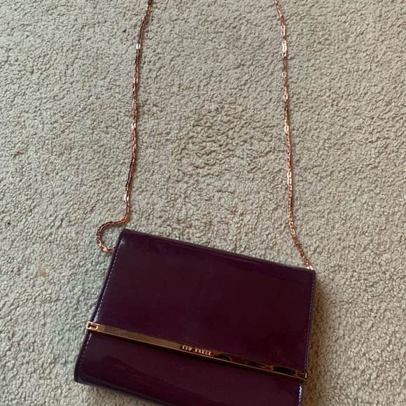 Ted Baker burgundy crossbody - Picture 3 of 5